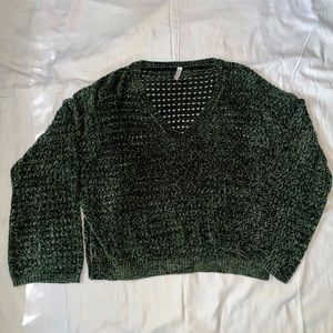 Wishlist Boutique Emerald Green Sweater M/L
